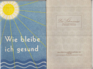 2 Broschüren der VITA Lebensversicherung-Aktiengesellschaft Zürich ca. um 1950
