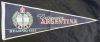 Delegacion Argentina (Juego Olympicos) Helsinki 1952 (Penant, Banderin, Flage)