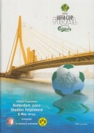 Feyenord Rotterdam - Borussia Dortmund, UEFA Cup Final, Stadion Feijenoord Stadion, Official Programme