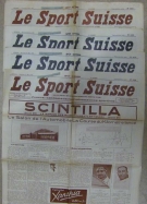 Salon Internat. de l‘automobile, la moto et le cycle Genève 1928 (Le Sport Suisse, No. 1033, 1035-1037)