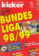 Kicker Sonderheft Bundesliga 1998/99