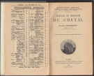 Elevage et dressage du cheval - Encyclopédie agricole