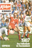Kicker - Almanach 1987 - Das Fußballjahr im Taschenbuch
