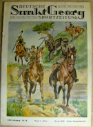 Deutsche „Sankt Georg“ Sportzeitung (3. Septemberheft 1928 - Cover von Heitinger)