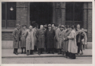 Schweizer Nationalmannschaft und Offizielle in Dublin 1936 (Original Photographie Photohouse E. Steinemann, Locarno)
