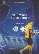 BSC Young Boys - Internazionale Milano, 23.10. 2024, UEFA Champions League, Stadion Wankdorf, Offz. Programm