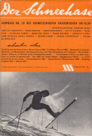 Der Schneehase 1969 - 1971 (Jahrbuch des Schweiz. Akademischen Ski-Clubs)