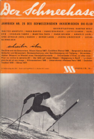 Der Schneehase 1969 - 1971 (Jahrbuch des Schweiz. Akademischen Ski-Clubs)