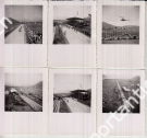 Championnats du Monde de Cyclisme Lugano 1953 (Lot de 7 petite photographie de vue aeriennes)