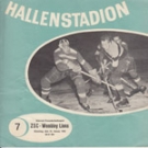 ZSC - Wembley Lions, 21.1. 1958, Friendly, Hallenstadion Zuerich, Offifzielles Programm