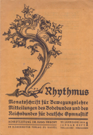 Rhythmus - Monatsschrift für Bewegungslehre Erziehung, Gymnastik, Musik (Jh. 12 /Nr. 1 -12, Nr.4 fehlt, 1934)