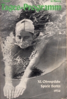 XI. Olympische Spiele Berlin 1936 - Tagesprogramm 8. August