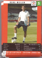 FC Winterthur Saison 2003/04 - 30 Spielkarten / Autogrammkarten
