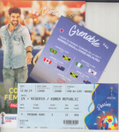 FIFA Women’s World Cup France 2019 (Lot of 3 ephemera of the venue Grenoble, 1 Ticket: Nigeria - Korea, 2 Leaflet)