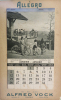 Allegro Kalender 1947 (Velos, Motos, Ski-Artikel - Alfred Vock - Gotthardstr. 30, Thalwil)