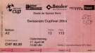 BSC Young Boys - FC Sion, Swisscom Cupfinal, 17.4. 2006, Wankdorf Stadion, Sitzplatz - Balkon A2