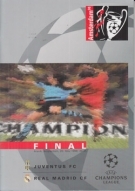 Juventus FC - Real Madrid CF, UEFA Champions League Final, ArenaA Amsterdam, Official Programme