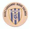 Allez Lausanne - Bière Salmen (Bierdeckel ca. 1960)