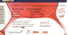 Schweiz - Slowenien, 15.10. 2013, FIFA WC Qualf. Brasil 2014, Stade de Suisse Bern (Ticket Parkett D8)