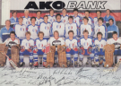 ZSC Saison 1981/82 (Grosse Teampostkarte, Sponsor: Me findet de Rank dank Ako Bank)