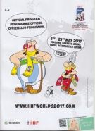 2017 IIHF Ice Hockey World Championship Germany - France / Cologne - Paris, Official Programme