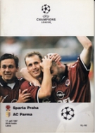 Sparta Praha - AC Parma, 17. zari 1997, UEFA Champions League, Letna, Official Programme