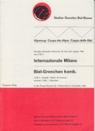 FC Biel-Grenchen komb. - FC Internazionale Milano, 23.06.1963, Stadion Gurzelen, Alpencup, Offiz. Programm