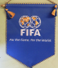 FIFA. For the Game. For the World. (Official broaded Pennant who was in use 2007 - 2009)