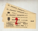 EC „Sauerland“ Deilinghofen e.V. - Eissporthalle 5860 Iserlohn (3 Eintrittskarten mit Abriss ca. 1980)