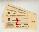 EC „Sauerland“ Deilinghofen e.V. - Eissporthalle 5860 Iserlohn (3 Eintrittskarten mit Abriss ca. 1980)