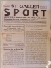 St.Galler SPORT (Offizielles Cluborgan des FC Brühl St.Gallen, Heft No.2, 2. Juni 1921)