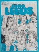 Leeds United - FC Zürich, 18.9. 1974, Europacup, Elland Road, Official Program