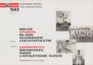 50 Jahre Leichtathletik-Club Biel-Bienne - Bieler Spuren in der Schweizer Leichtathletik / Jubiläumsbuch 1942 - 1992