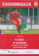 FC Vaduz - FK Vojvodina, 14.7. 2011, 2. Qualf. Euroleague, Rheinpark Stadion, Offizielles Programm