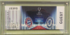 FC Bayern München - Chelsea FC, Eden Stadium, 30.8. 2013, UEFA Supercup Prague (VIP Ticket behind Glas in Satin Bag)