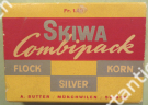 Skiwa Combipack (Flock, Silver, Korn = 3 versch. Skiwachs Sticks der A.  Sutter / Münchwilen / Suisse)