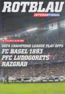 FC Basel 1893 - PFC Ludogorets Razgrad, 27.8. 2013, CL Play-offs, St. Jakobs-Park, Offizielles Programme