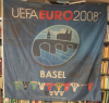 UEFA EURO 2008 BASEL (Offizielle Fahne Basels hing wohl an einer Fahnenstange der Rheinbrücke...!)