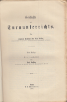 Geschichte des Turnunterrichts