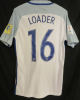 England U-17 Matchworn Football Shirt Danny Loader No. 16 (U-17 World Championships India 2017, Size M)