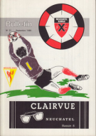 Neuchatel Xamax FC - Bulletin, No. 21 - Septembre 1985