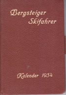 Schweizerischer Kalender für Bergsteiger und Skifahrer 1934 (8. Jahrgang)