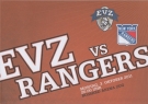 EV Zug vs New York Rangers, 3. Okt. 2011, Bosshard Arena Zug, Exhibition Game, Official Programme