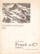 Sporthaus Fritsch & Co. Zürich (Sommer-Katalog 1929)