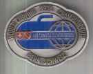 World Curling 1974 Championship Bern Schweiz (Air Canada Silver Broom, Abzeichen / Badge)