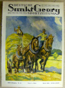 Deutsche „Sankt Georg“ Sportzeitung (3. Juliheft 1928 - Cover von Heitinger)
