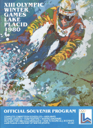 XIII Olympic Winter Games Lake Placid 1980 - Official Programme