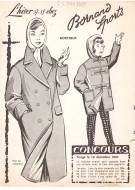 Bornand Sports Montreux - Hiver 1957/58 (Catalogue)