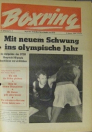 Boxring - Organ des Deutschen Boxverbandes im DTSB (Nr.1-52, 1960)