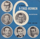 16. Zürcher 6-Tage-Rennen 1968 - Hallenstadion, Offizielles Programm